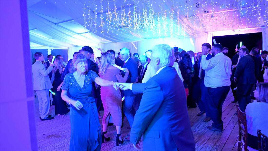 Dance floor at Walker's Overlook